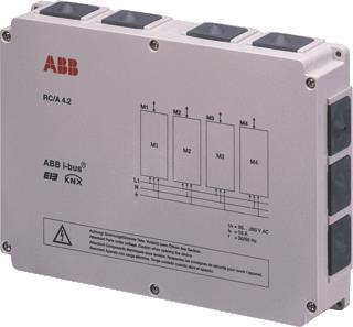 Afbeelding van Abb busch jaeger knx ruimtecontroller basisapparaat voor 4 steekbare modules 2cdg110104r011