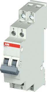 Afbeelding van Abb aan uit schakelaar system pro m compact 32a 3m b 18mm din rail montage voor 45mm opening 2cca703012r0001