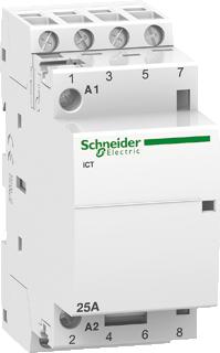 Afbeelding van Schneider electric magneetschakelaar ac ict 4no 25a 220 240v 50hz a9c20834