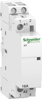 Afbeelding van Schneider electric magneetschakelaar ac ict 2no 16a 230 240v 50hz a9c22712
