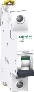 Afbeelding van Schneider electric acti9 installatieautomaat d kar 0 5a 1p 6ka 50ka 230v ac dc 50 60hz 1 module ip20 a9f75170