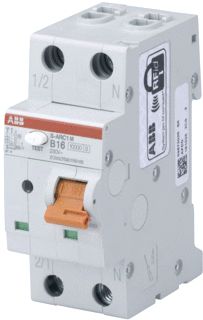 Afbeelding van Abb installatieautomaat met nevenapparaat system pro m compact vlamboogdetector spanningen 1p n b karakteristiek 16a 2csa255901r9165