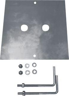 Afbeelding van Slv betonankerset voor square pole rox acryl en arcolos up beam rvs 304 1000343