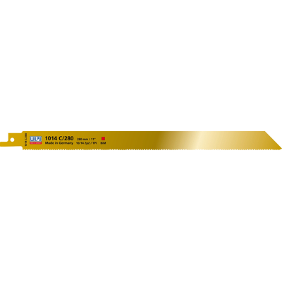 Afbeelding van Reciprozaagblad [goud] Metaal Verpakking A 5 Stuks 280X19X0,9MM / 1014c/280