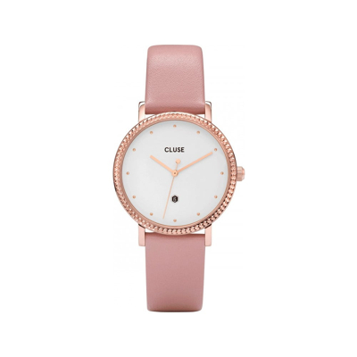 Obrázok používateľa Dámske hodinky s ružovým koženým remienkom Cluse Le Couronnement