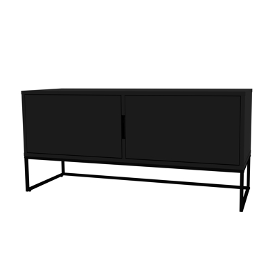 Afbeelding van Tenzo Lipp TV meubel in shadow black lak