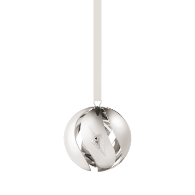Afbeelding van Georg Jensen Kerstornament Bal Christmas Collectibles 2022 zilver