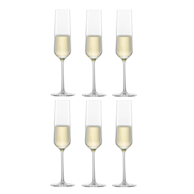 Afbeelding van Schott Zwiesel Pure Crystal champagneglazen 215ml (6 stuks)