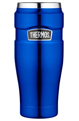 Afbeelding van Thermos Thermosbeker King Metallic Blauw 470 ml