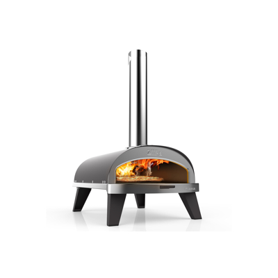 Afbeelding van ZiiPa Pizza Oven Piana Houtgestookt met Thermometer Leisteen voor ø 30 cm pizza&#039;s