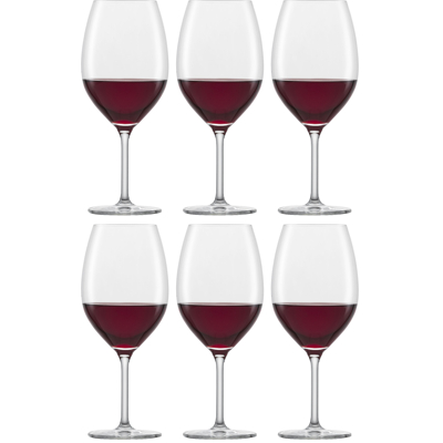 Afbeelding van Schott Zwiesel Banquet Bordeaux Rode Wijnglas 60,6 Cl Set Van 6 Transparant