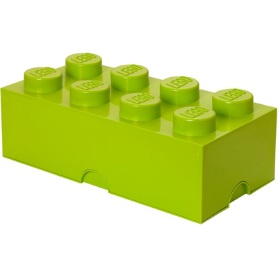 Abbildung von LEGO® Aufbewahrungsbox Limettengrün 50x25x18 cm