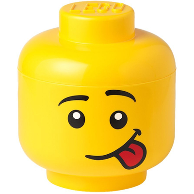 Afbeelding van LEGO® Opbergbox Hoofd Silly ø 24 x 27.1 cm