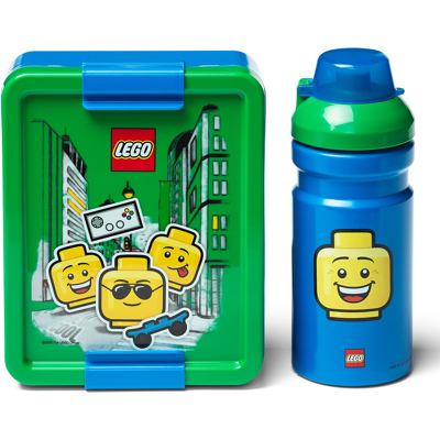 Afbeelding van Lunchset LEGO Iconic Boy Groen