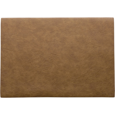 Afbeelding van ASA Selection Placemat Vegan Leather Toffee 46 x 33 cm