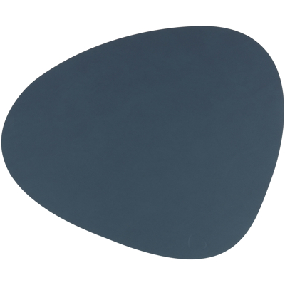 Image de LIND DNA Placemat Nupo Leather Dark Blue 44 x 37 cm