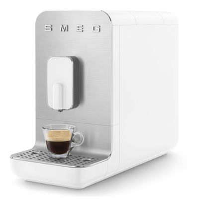 Afbeelding van Espressomachine Smeg 50 Style BCC01 Volautomatisch Wit