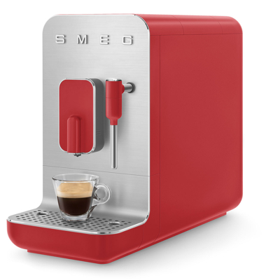 Afbeelding van Espressomachine Smeg 50 Style BCC02 Volautomatisch Rood