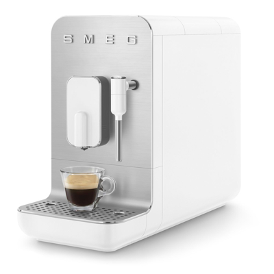Afbeelding van Espressomachine Smeg 50 Style BCC02 Volautomatisch Wit