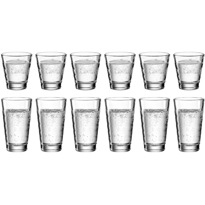 Image de Leonardo Water Glasses Onda 12 Pieces