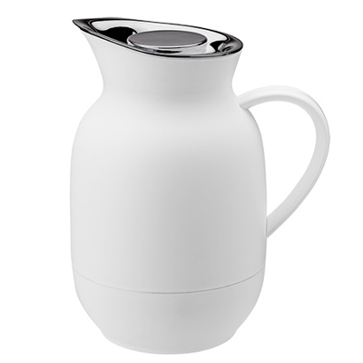 Afbeelding van Stelton Thermoskan voor koffie Amphora Soft White 1 Liter