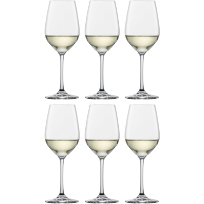 Afbeelding van Schott Zwiesel Vina Witte wijnglas 2 0.28 Ltr 6 stuks Transparant / 1,7W x 20,3H 2,5L cm Glas