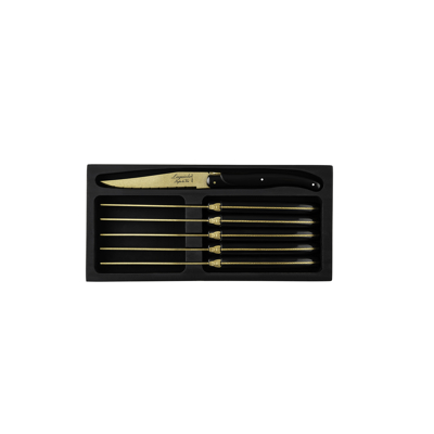 Abbildung von Laguiole Style de Vie Steakmesser Prestige Line Gold 6 Stück