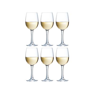 Image of Chef &amp; Sommelier White Wine Glasses Cabernet Tulip 190 ml 6 Pieces