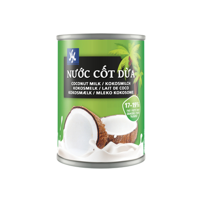 Afbeelding van Vietnamese kokosmelk (17 19% Vet) 400 g
