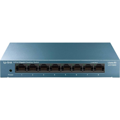 Immagine di Tp link LS108G network switch unmanaged gigabit ethernet (10/100/1000) bleu