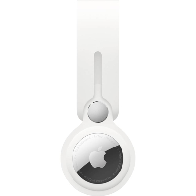 Immagine di Apple AirTag Loop Pelle PU Bianco