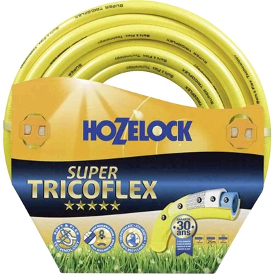 Immagine di Tubo hozelock tricoflex 3/4&quot;, 50 m, Tricoflex, Giallo Adatto per Bovini Mucche Vacche Maiali Suini Galline Pollame Polli Capre