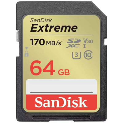 Immagine di Sandisk SDXC Extreme 64GB