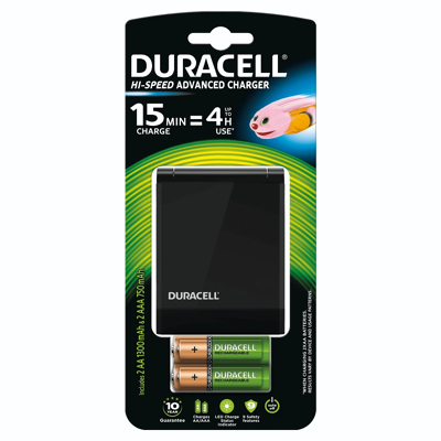 Afbeelding van Duracell Hi Speed batterijlader AA AAA
