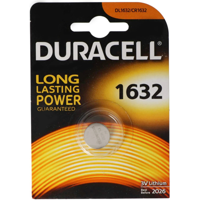 Afbeelding van Batterij Duracell knoopcel 2xLR43 alkaline diameter11,6mm 2 stuks