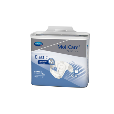 Afbeelding van MoliCare Premium Elastic 6 drops maat M 30 stuks Hartmann