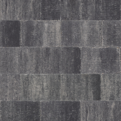 Afbeelding van Abbeystones met deklaag Grijs/Zwart 20x30x6cm