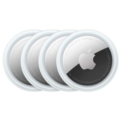 Afbeelding van Apple AirTag Wit 4 Pack