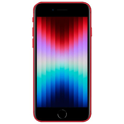 Abbildung von Apple iPhone SE 2022 128GB Rot mit klarmobil Vertrag unbegrenzt telefonieren + 40000 MB 5G/LTE
