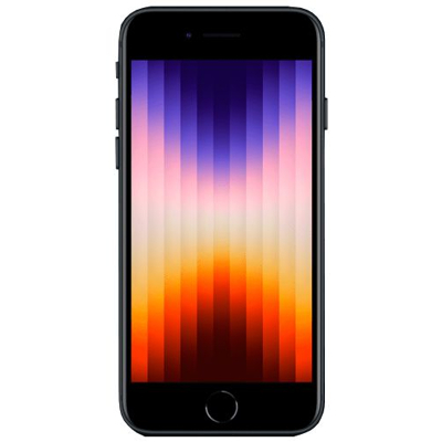 Abbildung von Apple iPhone SE 2022 256GB Schwarz mit klarmobil Vertrag unbegrenzt telefonieren + 40000 MB 5G/LTE