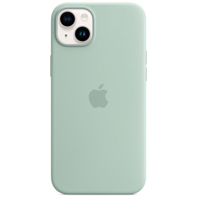 Billede af Apple Magsafe Silikone Back Cover Lysegrøn iPhone 14 Plus