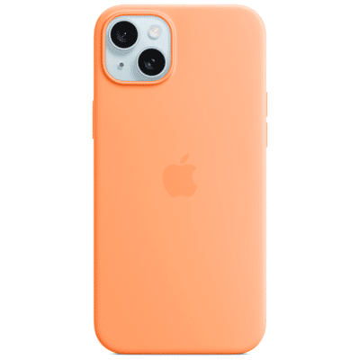Immagine di Apple MagSafe Silicone Back Cover Arancione iPhone 15 Plus