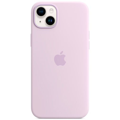 Image de Coque Original Apple iPhone 14 Plus MagSafe Silicones et TPU (doux) silicone/Coque Étui téléphone Lilas