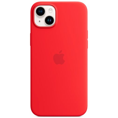 Billede af Apple Magsafe Silikone Back Cover Rød iPhone 14 Plus