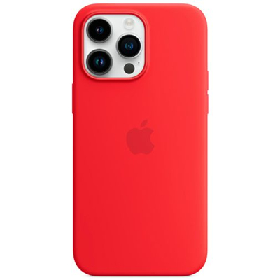 Image de Apple Magsafe Silicone Back Cover Rouge iPhone 14 Pro Max