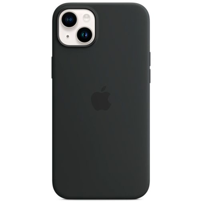 Image of Apple Magsafe Silicon Back Cover Black iPhone 14 Plus