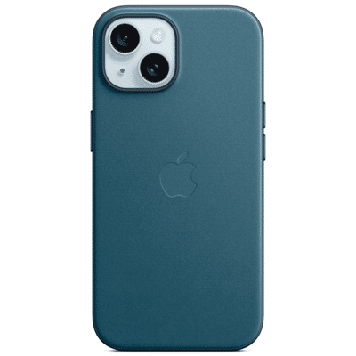 Immagine di Apple MagSafe Textiel Back Cover Blu iPhone 15