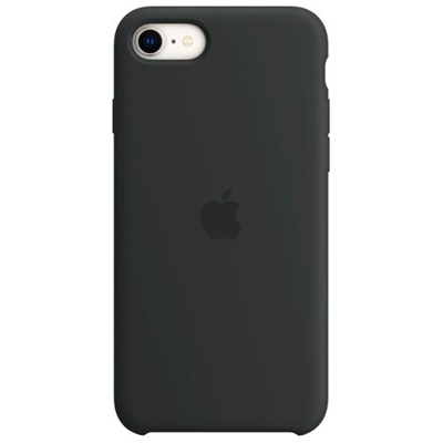 Image of Apple Silicone Back Cover Black iPhone 7/8/SE 2020/SE 2022