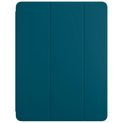 Billede af Apple Smart Folio Pu Læder Book Skal Blå iPad Pro 12.9 2022
