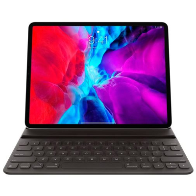 Afbeelding van Apple Smart Folio PU leer Keyboard Case Zwart Ipad Pro 12.9 2020/2021